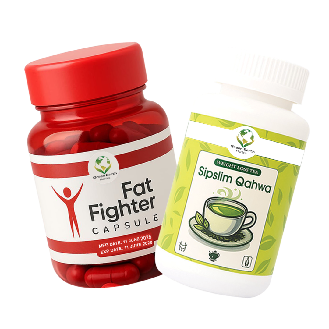 Weight Loss Bundle — Fat Fighter Capsules + Sipslim Qehwa