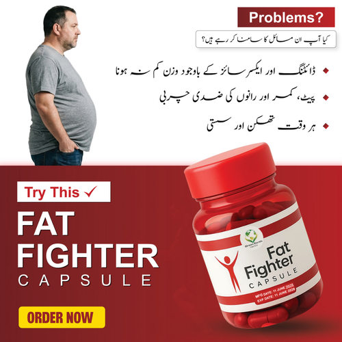Fat Fighter Capsules — Herbal Weight Loss Supplement