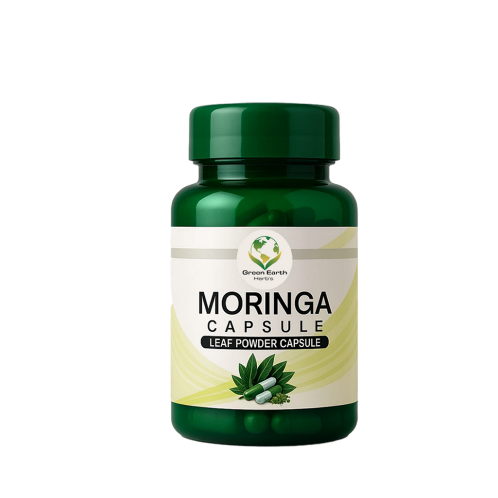 Moringa Capsule — Herbal Leaf Powder Supplement in Pakistan